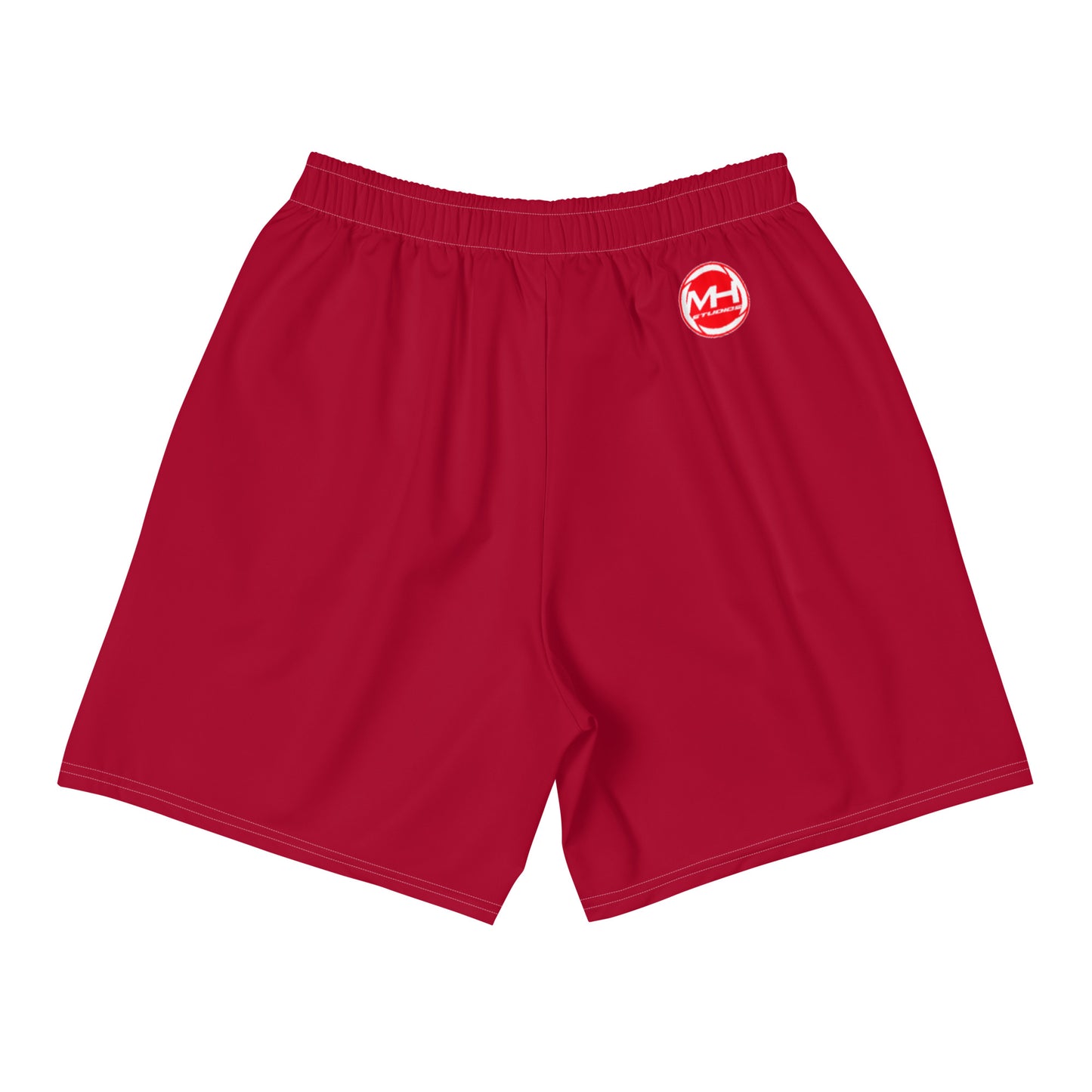 MH STUDIOS RED Men's Athletic Shorts