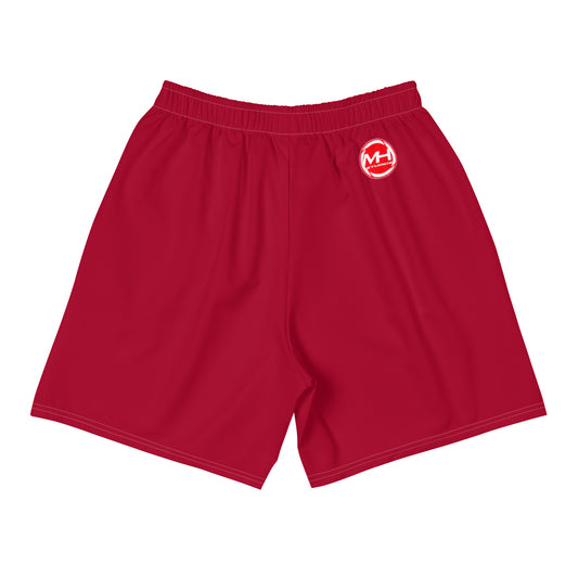 MH STUDIOS RED Men's Athletic Shorts