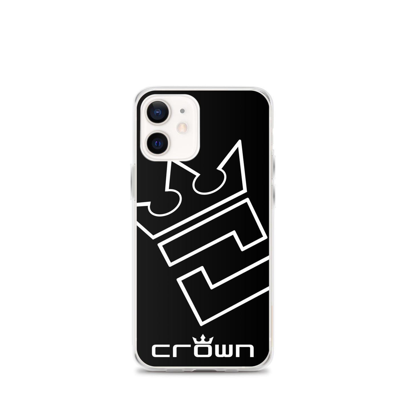 CROWN BIG TIME BLACK Clear Case for iPhone®