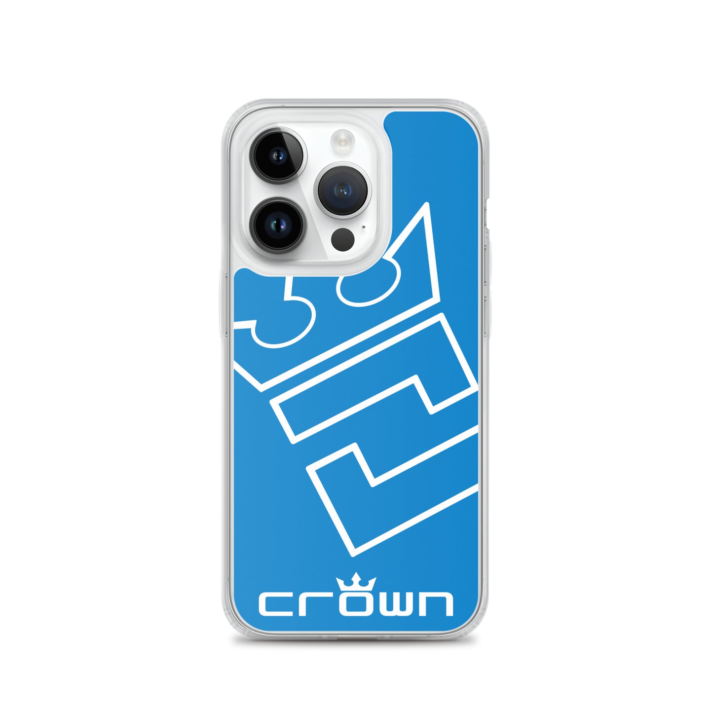 CROWN BIG TIME BLUE Clear Case for iPhone®