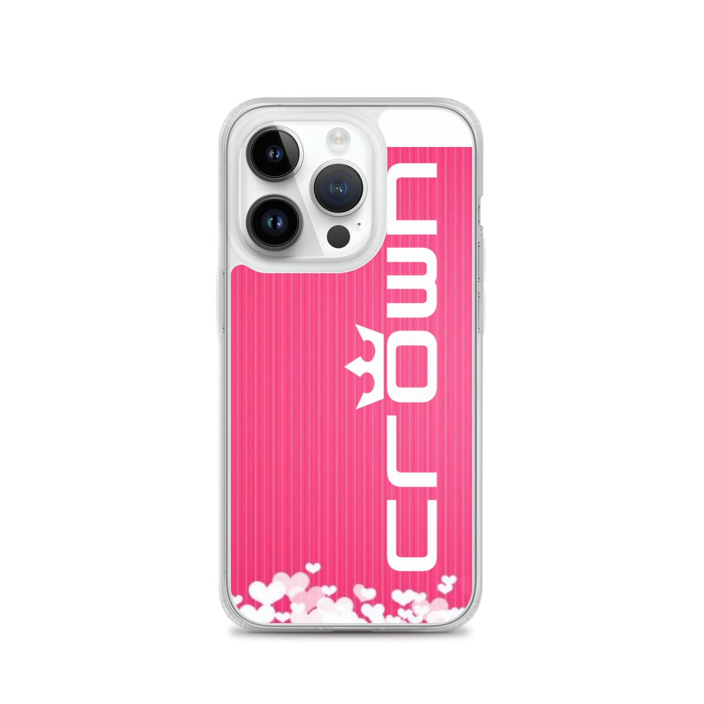 CROWN PINK LOVE iPhone Case