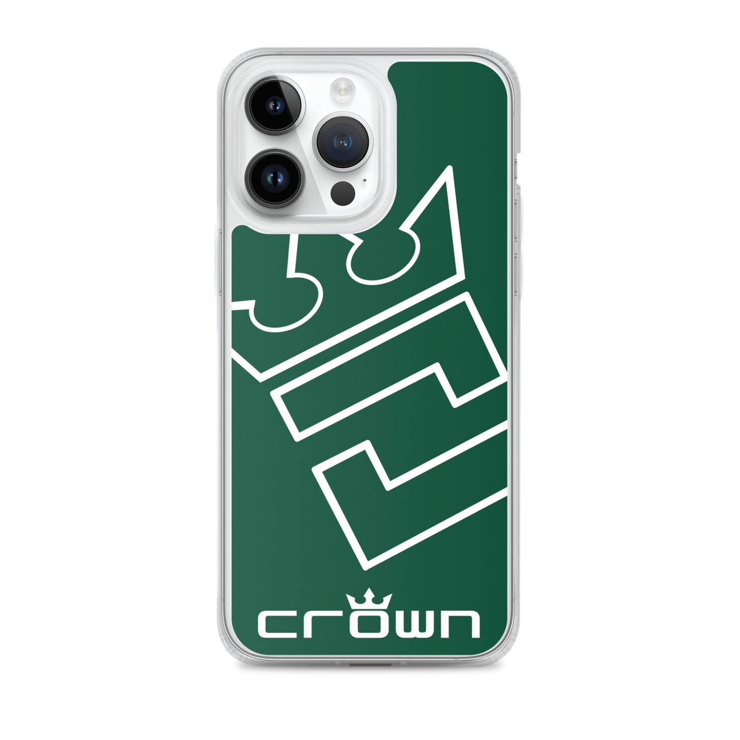 CROWN BIG TIME GREEN Clear Case for iPhone®