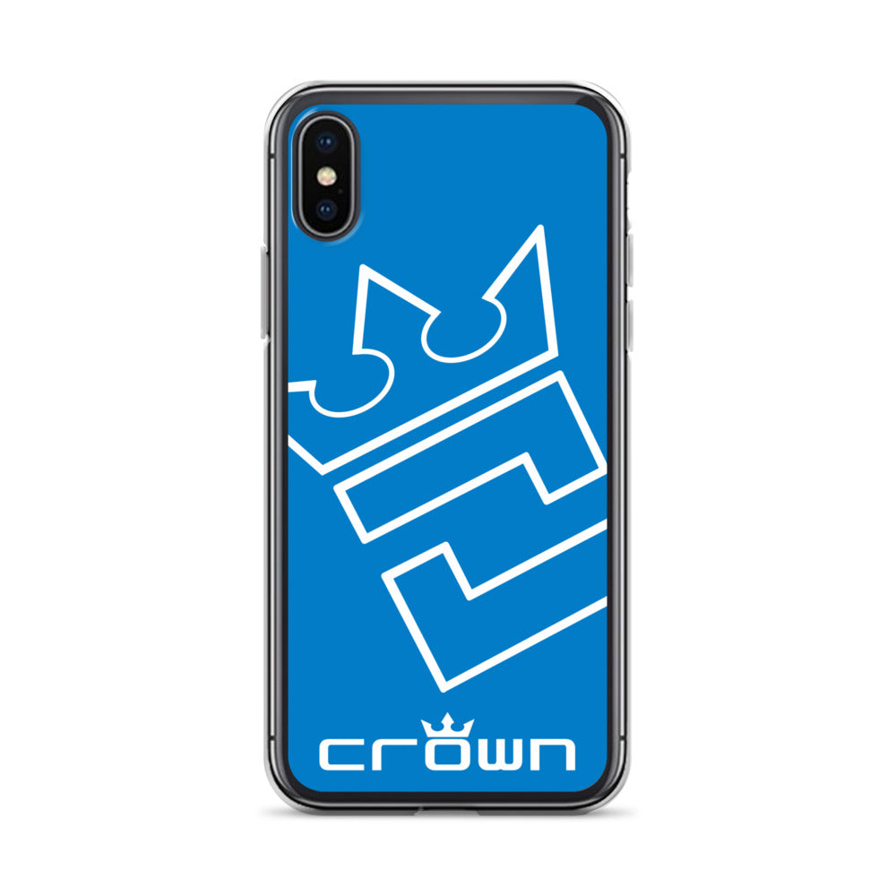 CROWN BIG TIME BLUE Clear Case for iPhone®