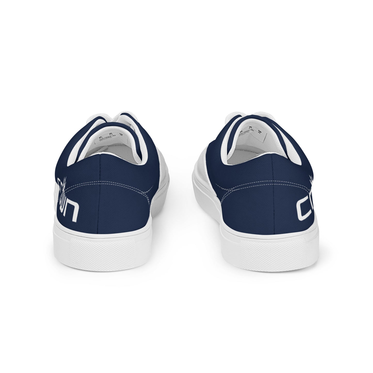 CROWN 2 TONE NAVY Men’s lace-up canvas shoes