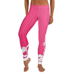 CROWN PINK LOVE Leggings