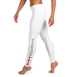 MH STUDIOS WHITE Leggings