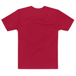 MH STUDIOS SLANT RED Men's t-shirt