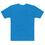 MH STUDIOS SLANT BLUE Men's t-shirt