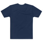 MH STUDIOS SLANT NAVY Men's t-shirt