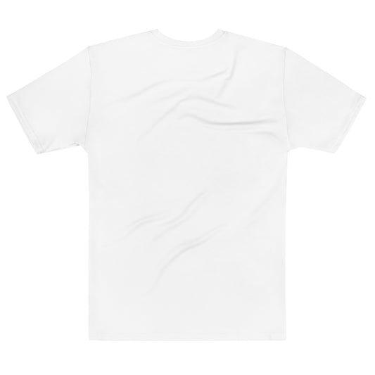 MH STUDIOS SLANT WHITE Men's t-shirt