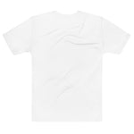 MH STUDIOS SLANT WHITE Men's t-shirt