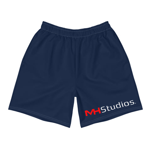 MH STUDIOS NAVY Men's Athletic Shorts