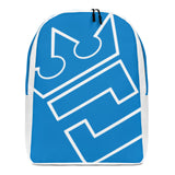 CROWN BIG TIME BLUE Minimalist Backpack