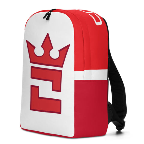 CROWN DOUBLE RED Minimalist Backpack