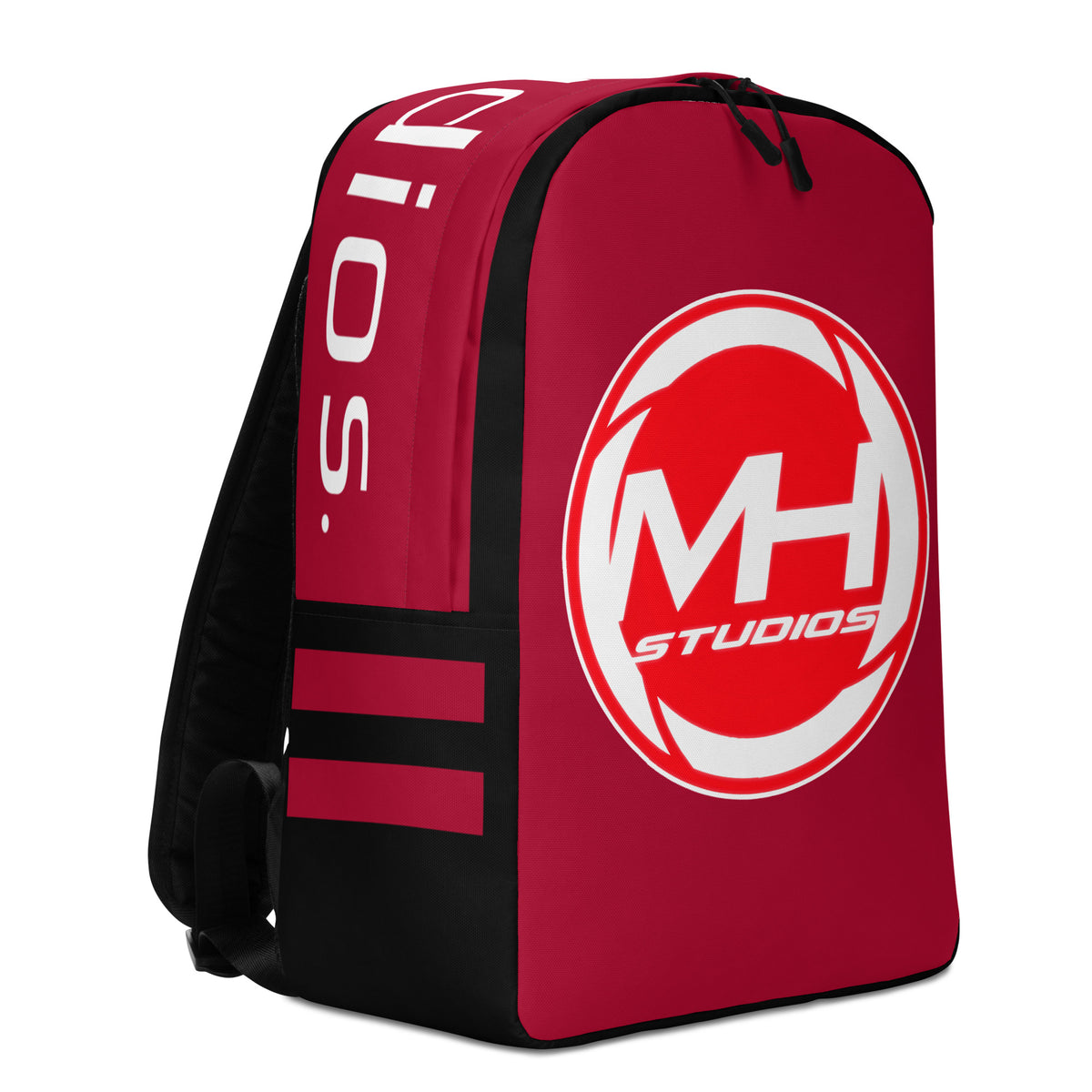 MH STUDIOS LOGO RED Minimalist Backpack – MH Studios