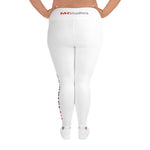 MH STUDIOS WHITE Plus Size Leggings