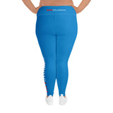 MH STUDIOS BLUE Plus Size Leggings