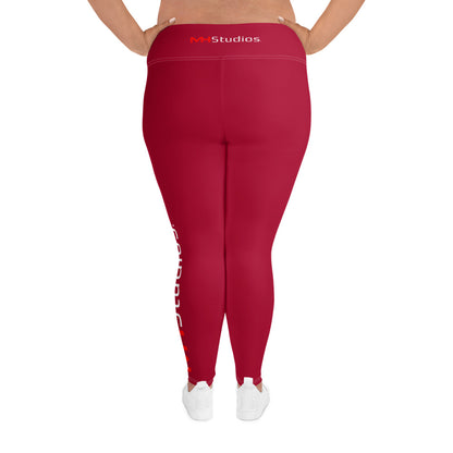 MH STUDIOS RED Plus Size Leggings