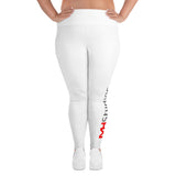 MH STUDIOS WHITE Plus Size Leggings