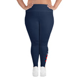 MH STUDIOS NAVY Plus Size Leggings