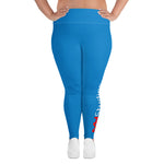 MH STUDIOS BLUE Plus Size Leggings