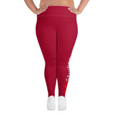 MH STUDIOS RED Plus Size Leggings