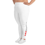 MH STUDIOS WHITE Plus Size Leggings