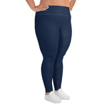 MH STUDIOS NAVY Plus Size Leggings