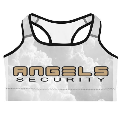 ANGELS SECURITY TITLE Sports bra