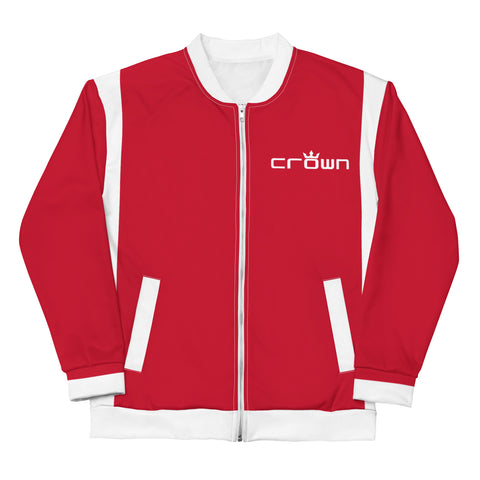 CROWN BIG TIME RED Unisex Bomber Jacket