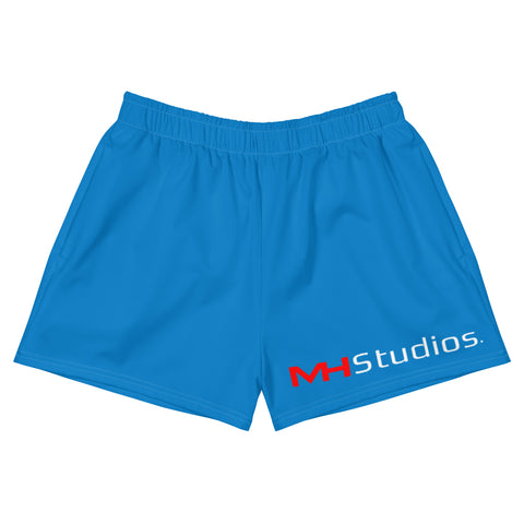 MH STUDIOS BLUE Women’s Athletic Shorts