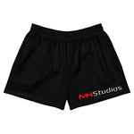 MH STUDIOS BLACK Women’s Athletic Shorts