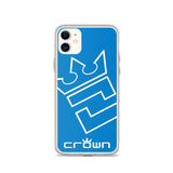 CROWN BIG TIME BLUE Clear Case for iPhone®