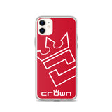 CROWN BIG TIME RED Clear Case for iPhone®