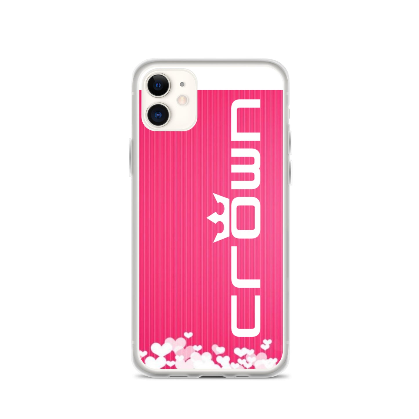 CROWN PINK LOVE iPhone Case