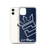 CROWN BIG TIME NAVY Clear Case for iPhone®