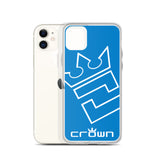 CROWN BIG TIME BLUE Clear Case for iPhone®