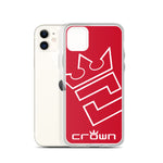 CROWN BIG TIME RED Clear Case for iPhone®