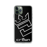 CROWN BIG TIME BLACK Clear Case for iPhone®