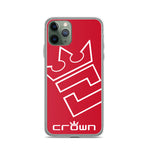 CROWN BIG TIME RED Clear Case for iPhone®