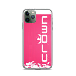 CROWN PINK LOVE iPhone Case