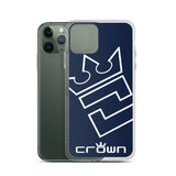 CROWN BIG TIME NAVY Clear Case for iPhone®