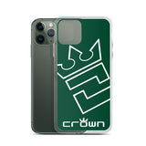 CROWN BIG TIME GREEN Clear Case for iPhone®