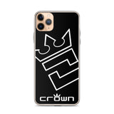 CROWN BIG TIME BLACK Clear Case for iPhone®