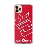 CROWN BIG TIME RED Clear Case for iPhone®