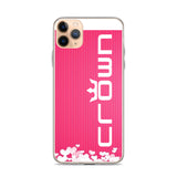 CROWN PINK LOVE iPhone Case