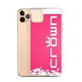 CROWN PINK LOVE iPhone Case