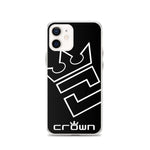 CROWN BIG TIME BLACK Clear Case for iPhone®