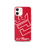 CROWN BIG TIME RED Clear Case for iPhone®