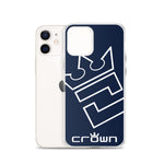 CROWN BIG TIME NAVY Clear Case for iPhone®